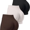 Womens Workout Shorts Seamless Scrunch Butt Lifting