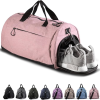 Gym Bag for Men & Women with Shoe & Wet Compartment